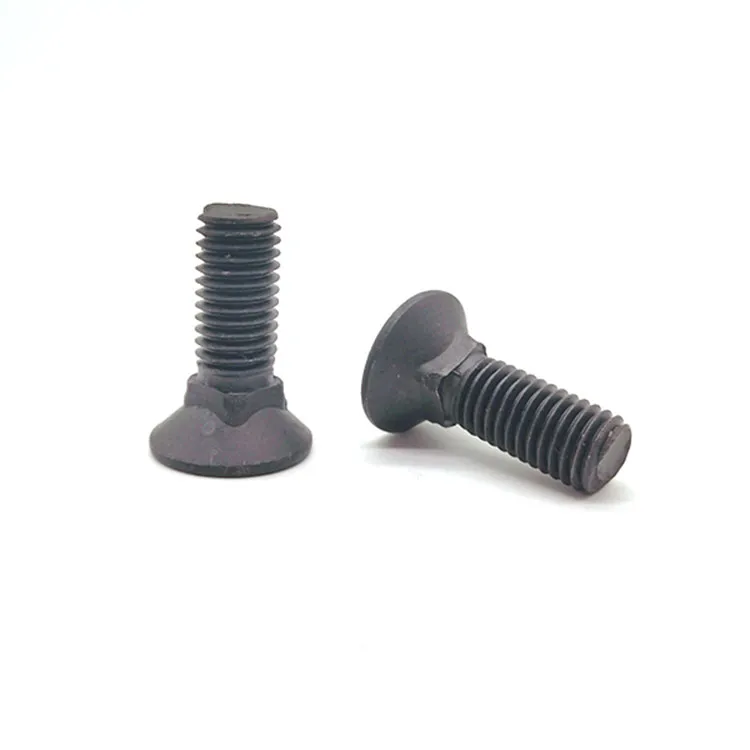 Ano ang mga katangian at materyales ng mga bolts ng karwahe?