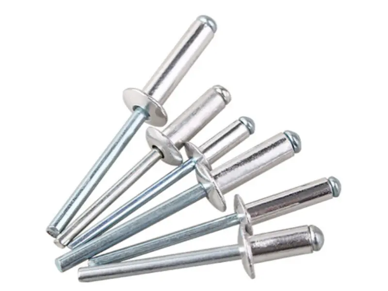 Ano ang mga bentahe ng DIN7337-A Open Dome Head Blind Rivet Alu Steel Pop Rivet?