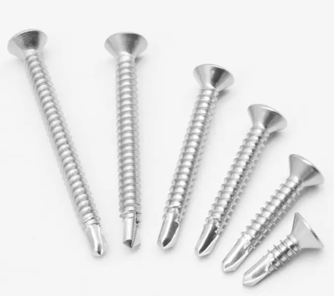 Ano ang mga bentahe ng DIN7504K Countersunk Head Self Drilling Screw Zinc Plated Carbon Steel?