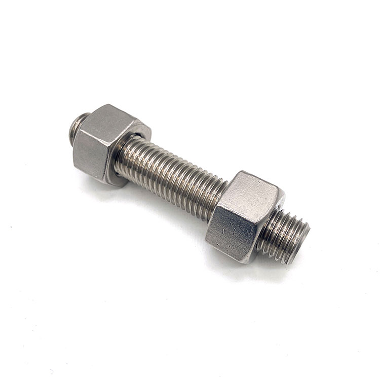 304 316 Hindi kinakalawang na asero DIN 975 DIN976 Stud Bolts Thread Rod