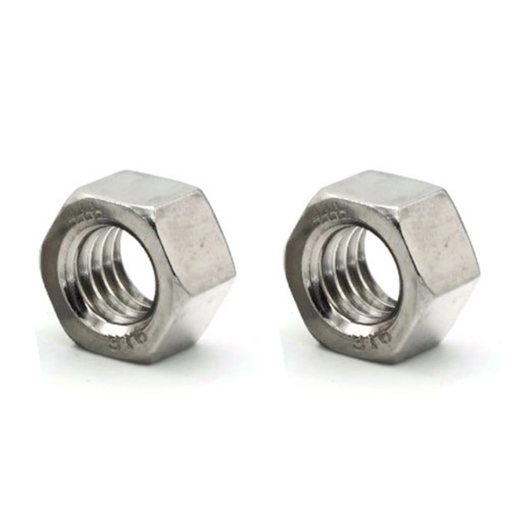 A563 M6 M24 Manufacturer Hindi kinakalawang na Asero 304 Hex Nut DIN934 China Bolt And Nut