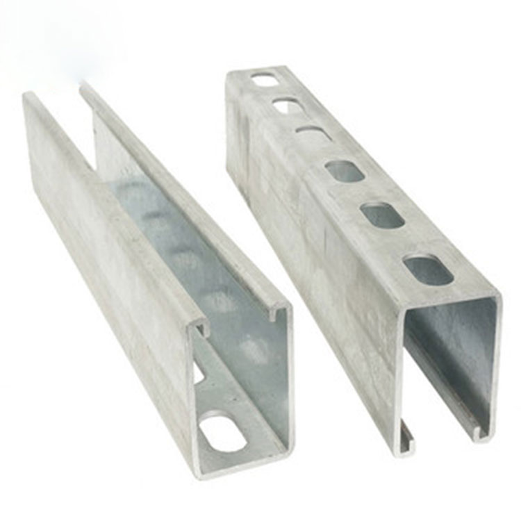 C Channel Galvanized Steel para sa Solar Mount Structure