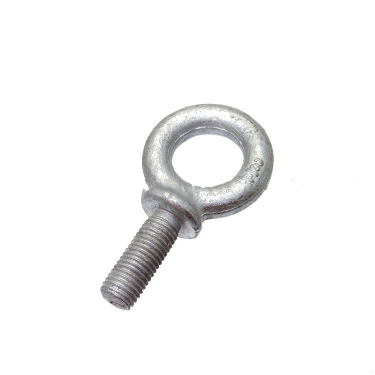 Carbon Steel 4.8Grade Zinc Plated DIN580 Forged Shoulder Eye Bolt