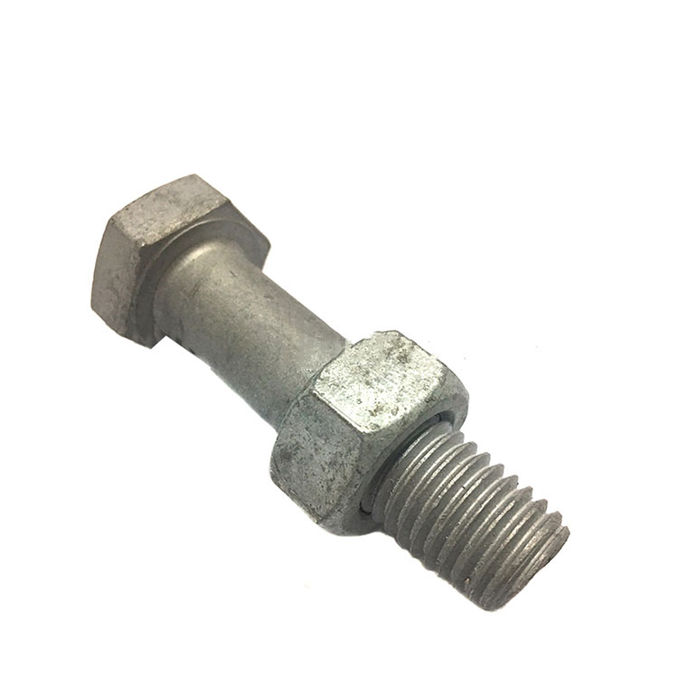 Carbon Steel A325 A490 Hot Dip Galvanized Hex Heavy Bolt