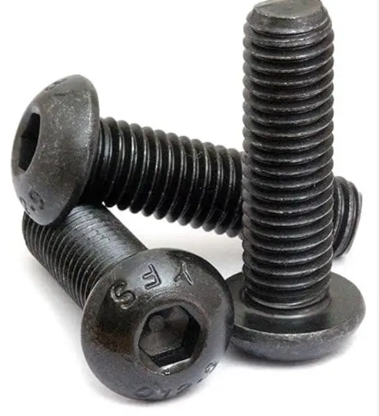 Carbon Steel Button Socket Head Screw para sa Mechanical Assembly