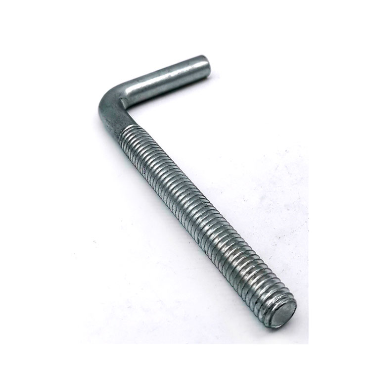 Carbon Steel Grade 4.8/5.8/6.8 Galvanized L Bolt