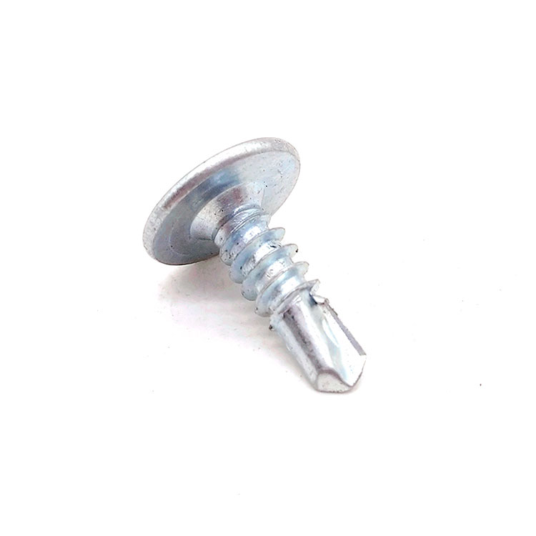 Carbon Steel Grade 4.8/6.8/8.8 Zinc Coating Truss Head Short Self Drilling Screw