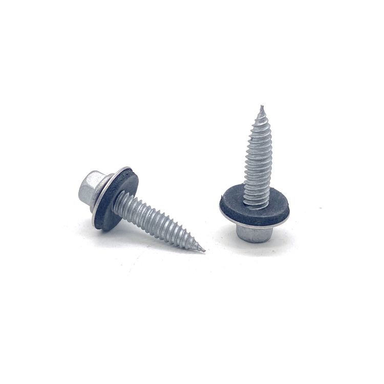 China Screw Factory Self Tapping Screw Hex Flange Roofing Screw Bi-Metal Screw na may EPDM Washer