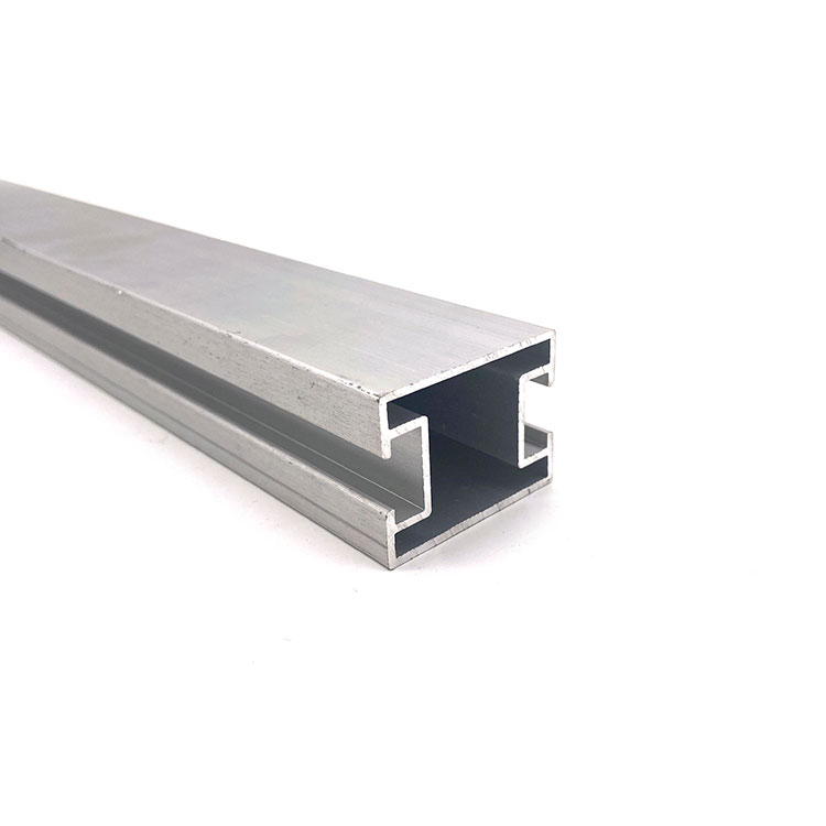 Aluminum Alloy Solid Slot Track Channel Section Aluminum Extrusion Profile