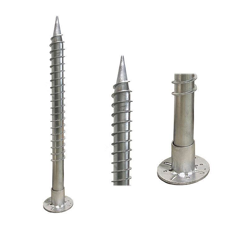 Anti-Corrosion Screw Piles Ground Screw para sa Mga Pundasyon