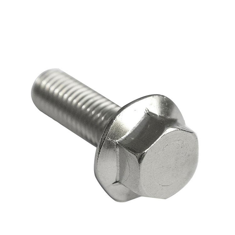 DIN6921 Stainless Steel A2-70 Hex Head Flange Bolts na May Serrated