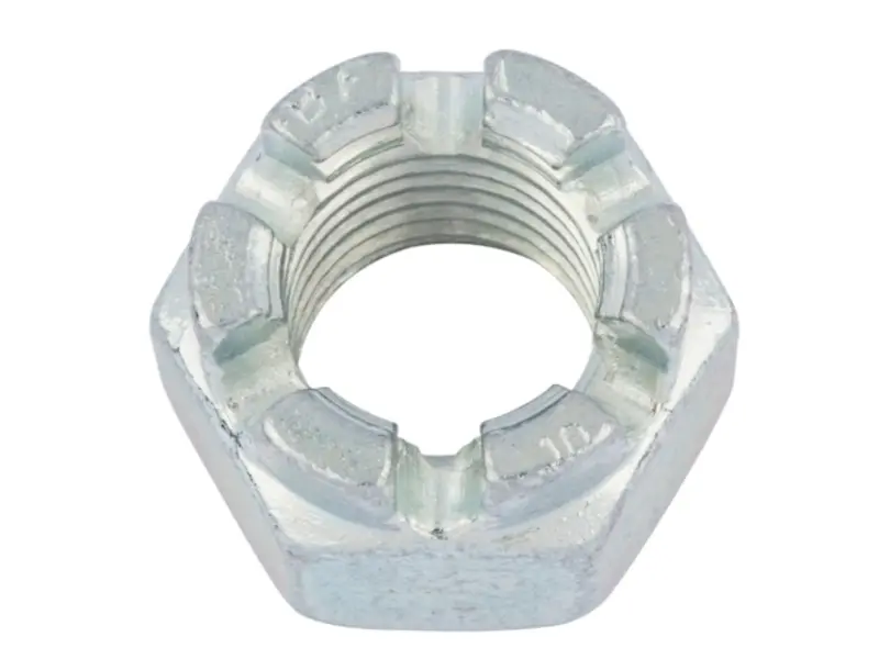 DIN935 Hex Slotted Castle Nut Carbon Steel Anti-Loosening Fastener