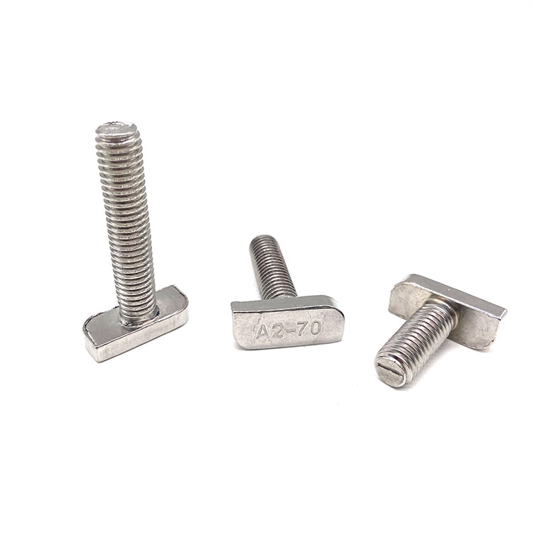 Fastener Stainless Steel 304 316 A2 T Shape Solt Bolt para sa Solar Energy