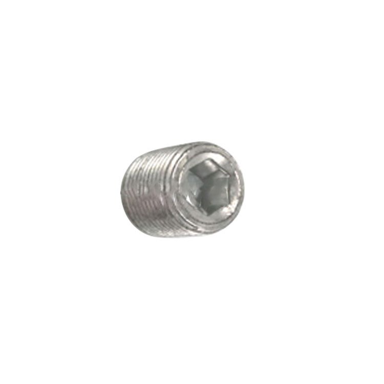 Galvanized Class 8.8 flat end hexagonal set screws ISO4026