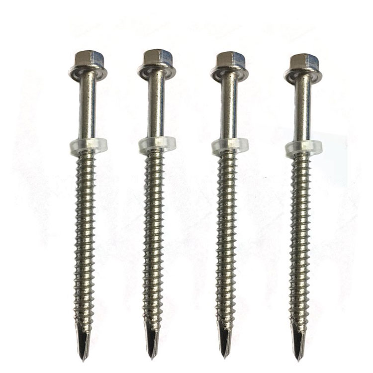 Hex Flange Head A2 A4 Stainless Steel Self Drilling Screw