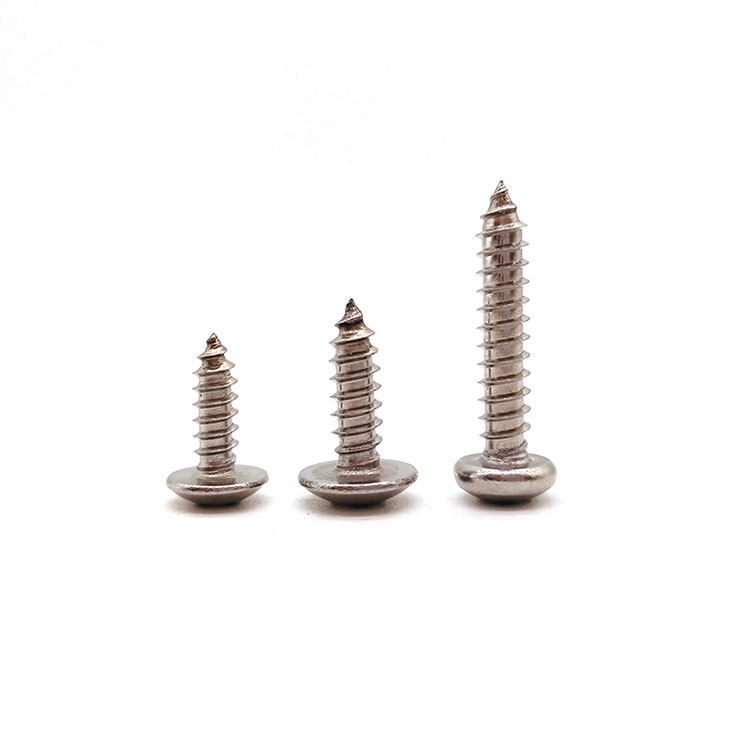 Hindi kinakalawang na asero 304 316 Flat Head Self Tapping Screw