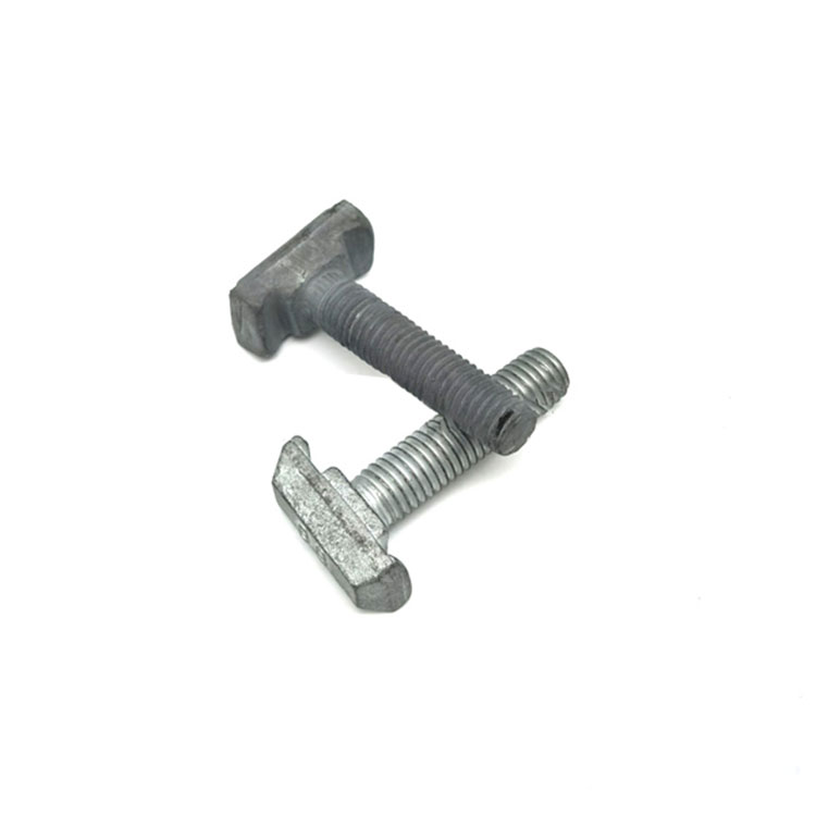 DIN186 Hot DIP Galvanized Gr8.8 10.8 Halfen T Bolt