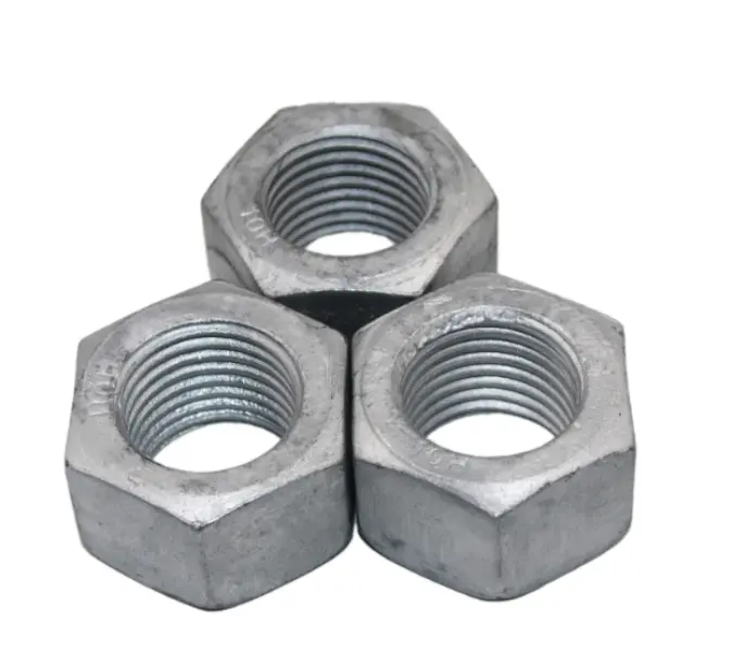 Hot Dip Galvanized Heavy Duty Thick Hex Lock Nut