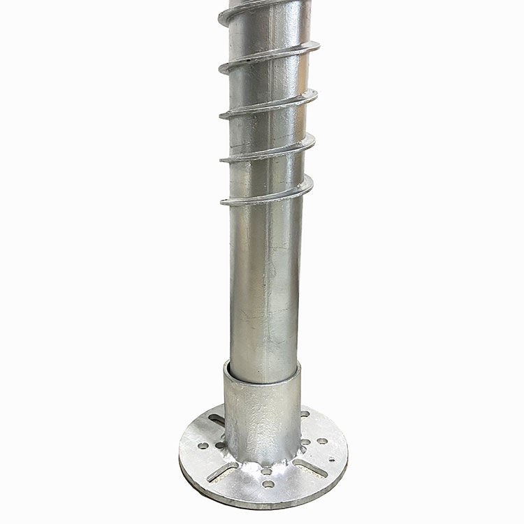 Hot DIP Galvanized Q235 1200mm 1600mm Solar System Ground Screw para sa Solar Mounting