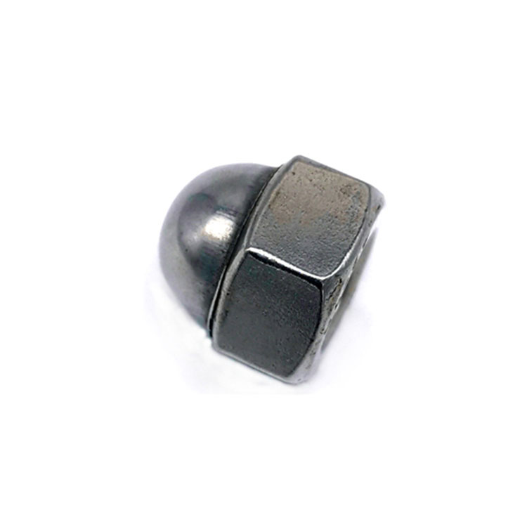 M18 hindi kinakalawang na asero ss316 round head hexagon decorative cap nut