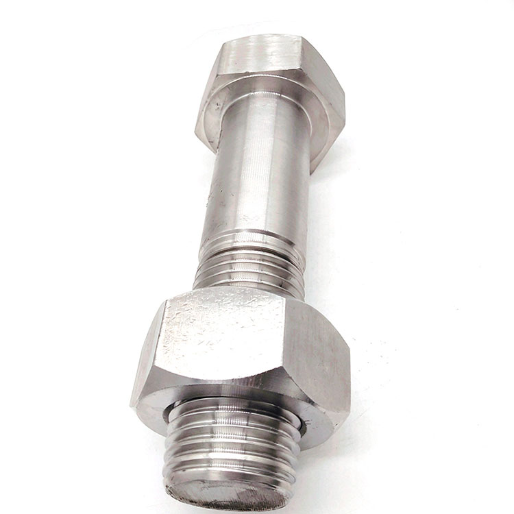 Hindi kinakalawang na asero A2-70 A4-80 Heavy Hex Bolt na may Nut