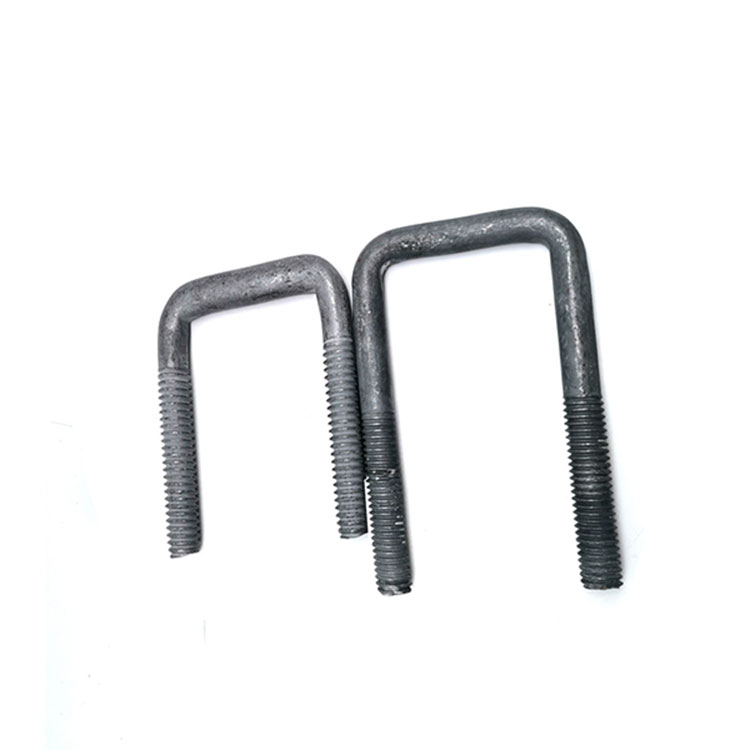 DIN3570 Carbon Steel U Bolt para sa Electric Tower Equipment HDG U Shape Bolt