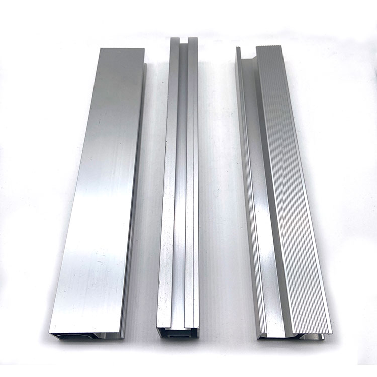 Solar Panel Brackets Aluminum Extrusion 6063 T5 Solar Panel Frames Aluminum Profile