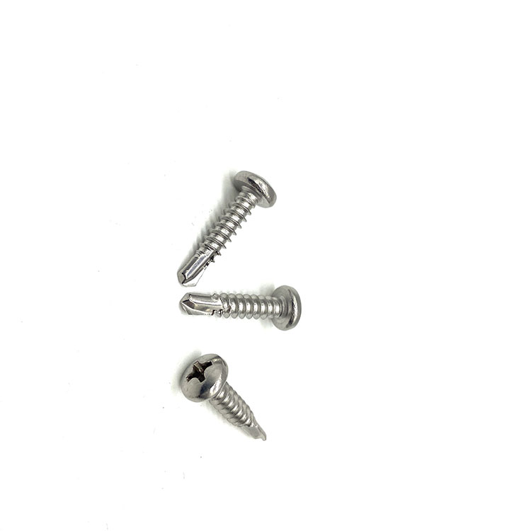 SS 304 316 DIN7504N Cross Recessed Countersunk Head Self Drilling Screw