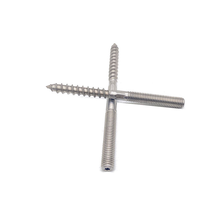 SS304 SS316 Double Threaded Hanger Bolts