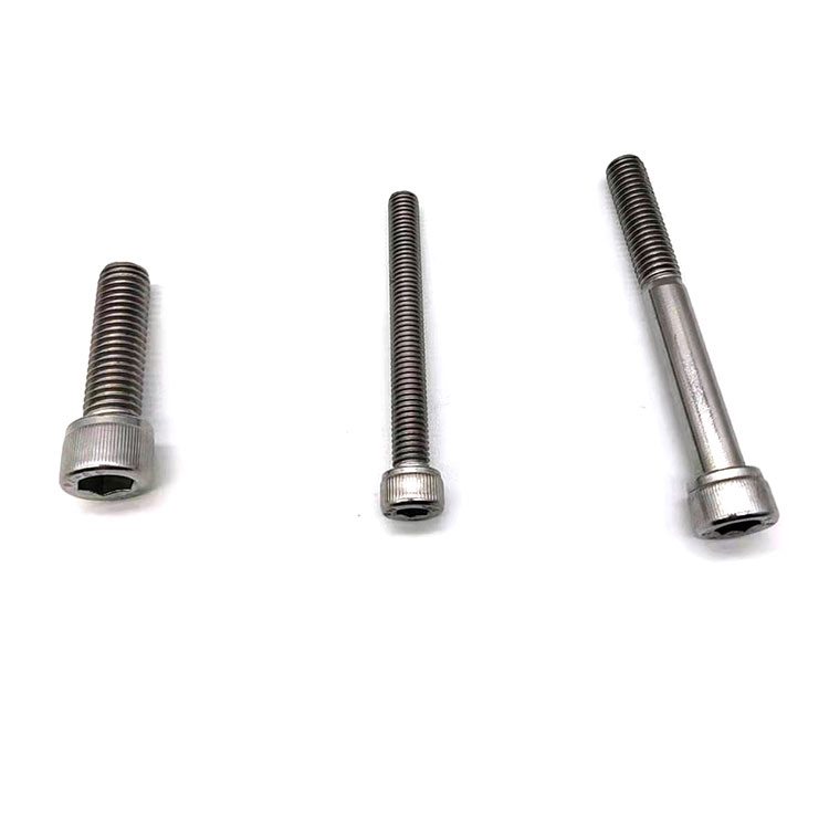 Hindi kinakalawang na asero 304 316 DIN912 Allen Cap Head Bolts Hex Socket Cap Head Bolts