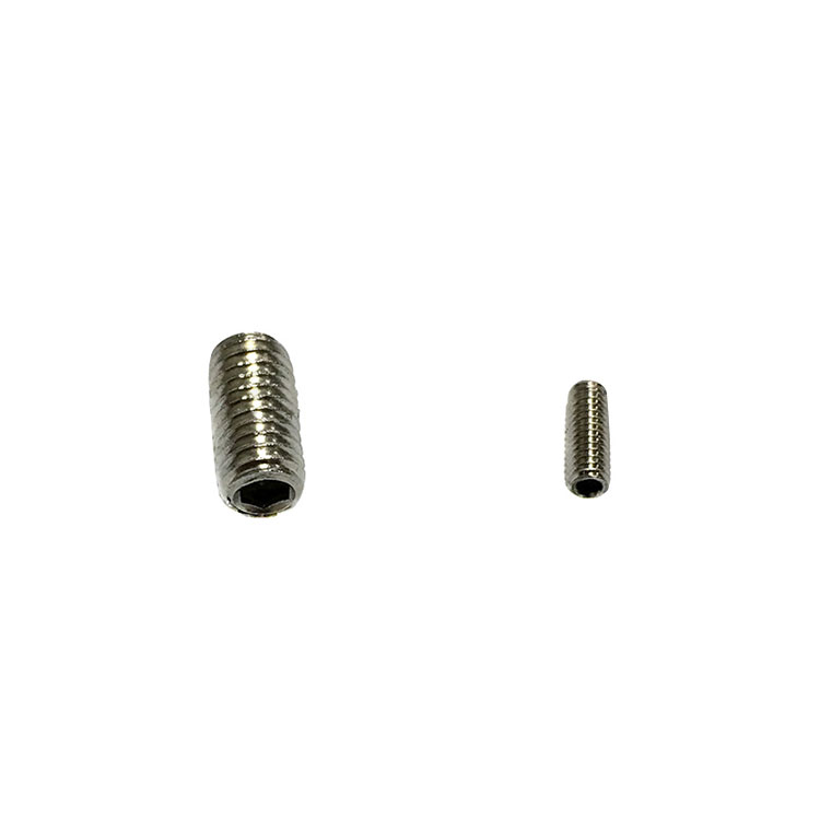 Hindi kinakalawang na asero 304 316 DIN913 Flat Head Hexagon Socket Set Screw