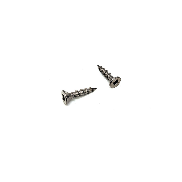 Hindi kinakalawang na asero 304 316 Square Recessed Countersunk Head Self Tapping Screw