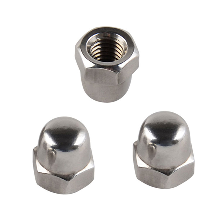 Stainless Steel Cap Nut China Wholesale Stainless Steel Hex Domed M5 Cap Nut Para sa Hardware