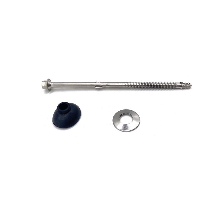 Stainless Steel Hex Flange Head Bi-Metal Self Drilling Screw para sa Solar Photovoltaic