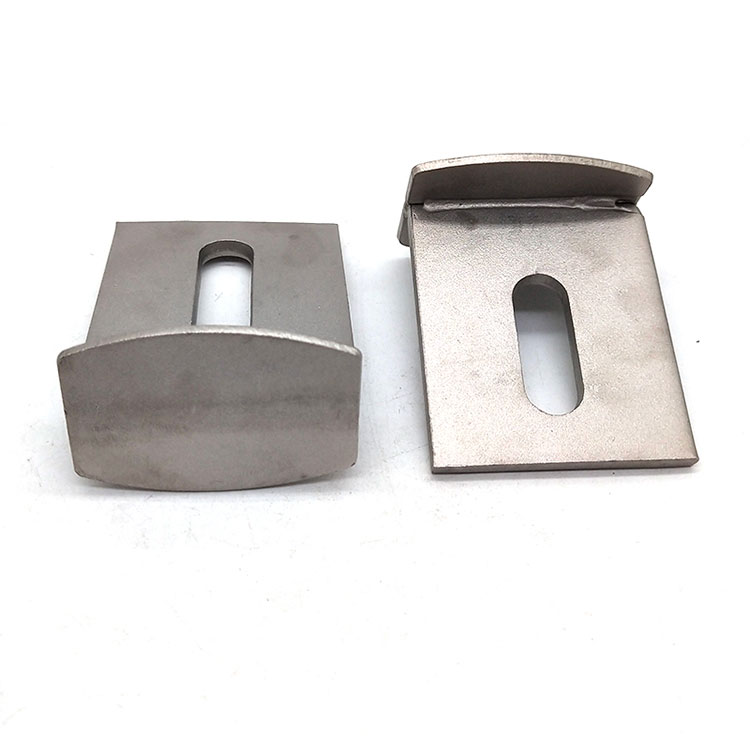 Hindi kinakalawang na asero SS304 90 Degree L Type Corner Brace Angle Bracket / Deck Hardware Bracket