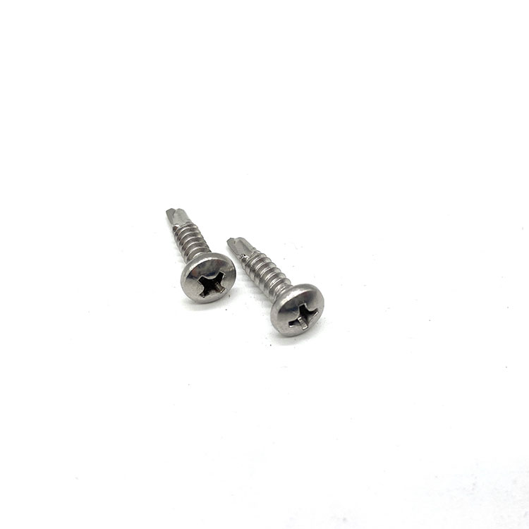 SUS 304 316 410 20mm 25mm DIN7504N Pan Head Phillips Self Drilling Screw