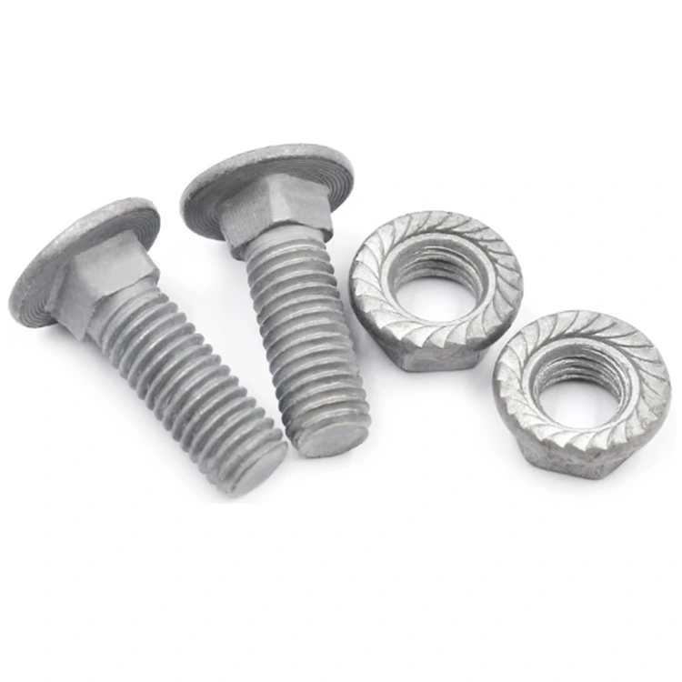 Sinulid na Carriage Bolts